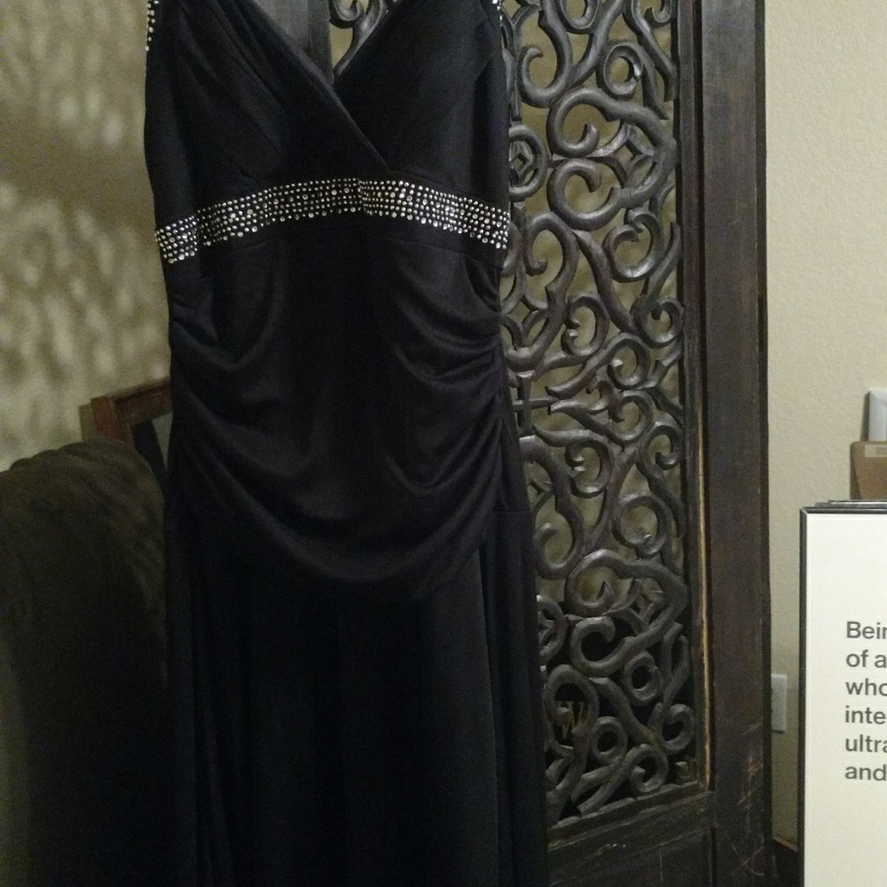 Long halter dress